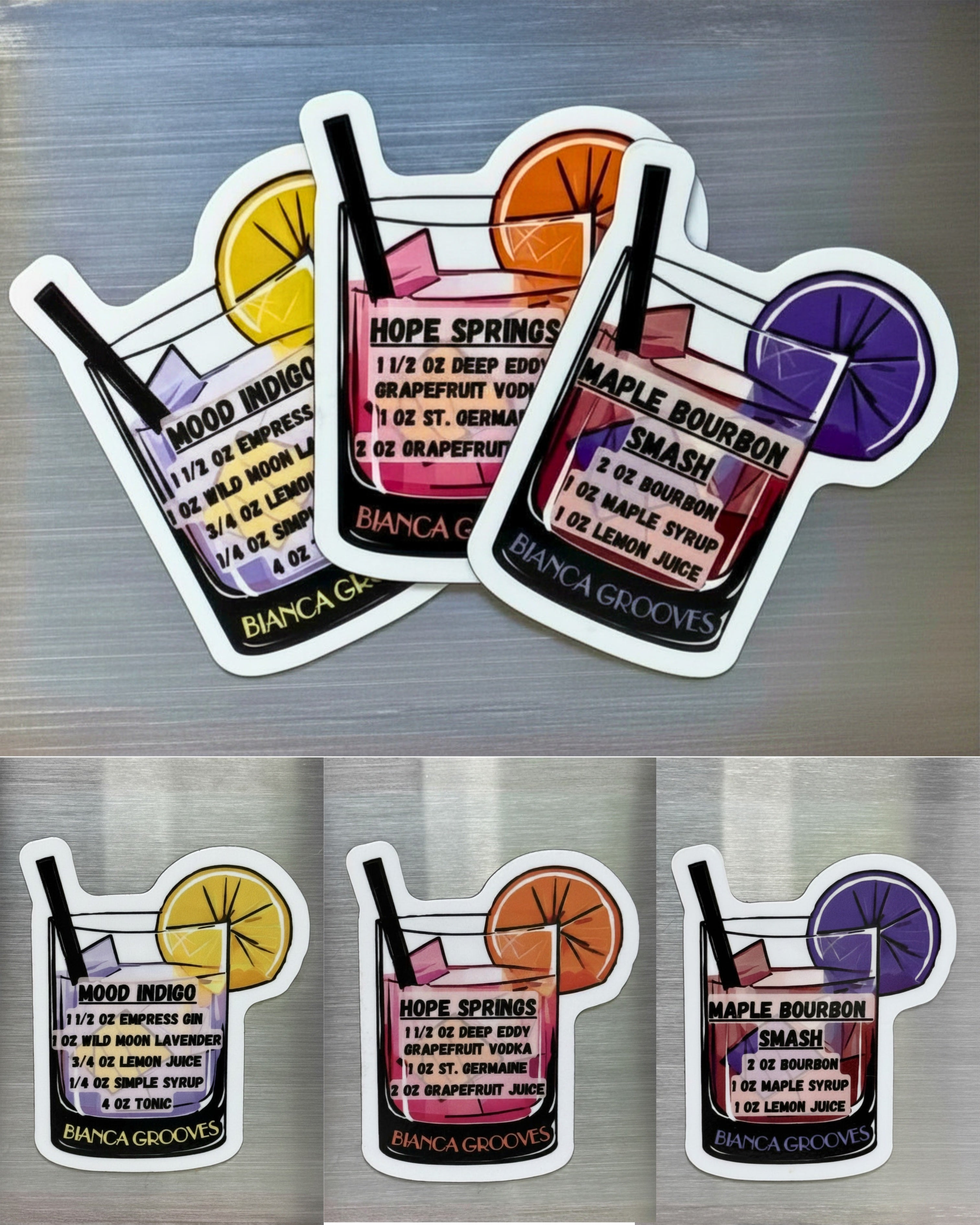 Cocktail Magnets